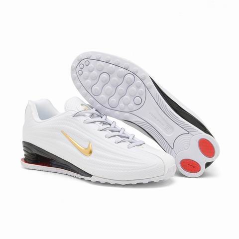 (image for) Nike Shox Z White Black Golden Red Men's Women's Shoes-5